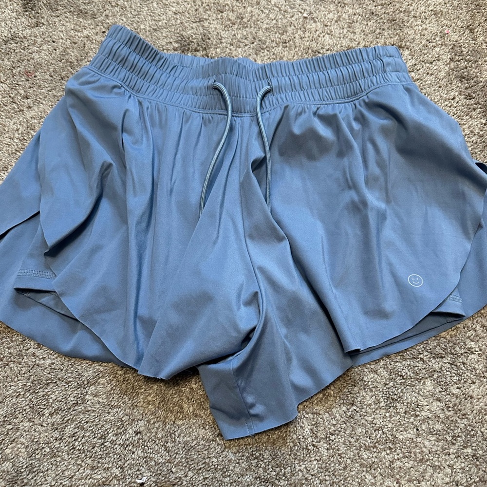 Hollister Women's Athletic Shorts - Blue
